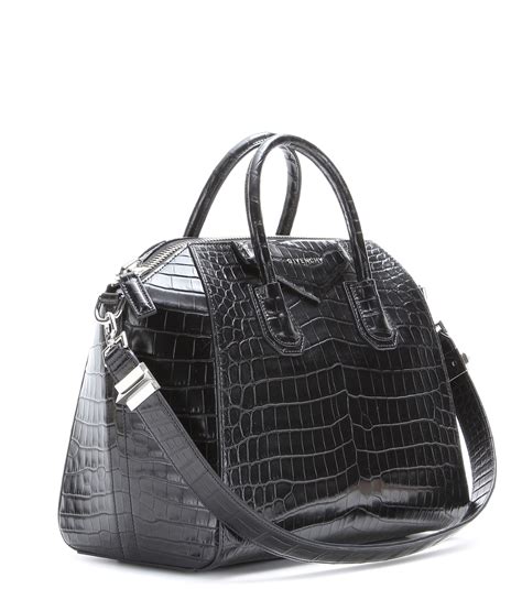 givenchy antigona croc medium|givenchy antigona shopper.